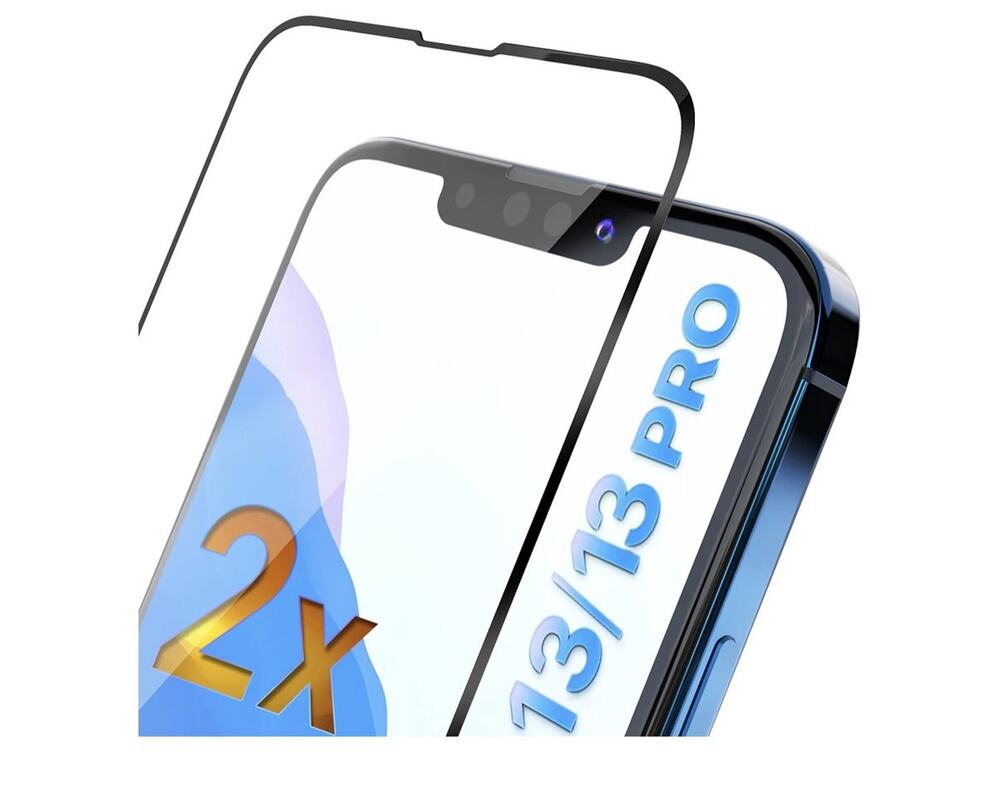2-Pack UTECTION Tempered Glass Screen Protector for iPhone 13 (6.1") NEW 4 LOT